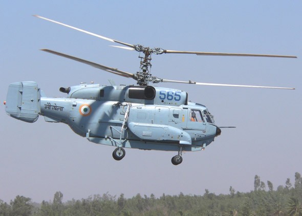 Máy bay trực thăng cảnh báo sớm Ka-31 của Hải quân Ấn Độ